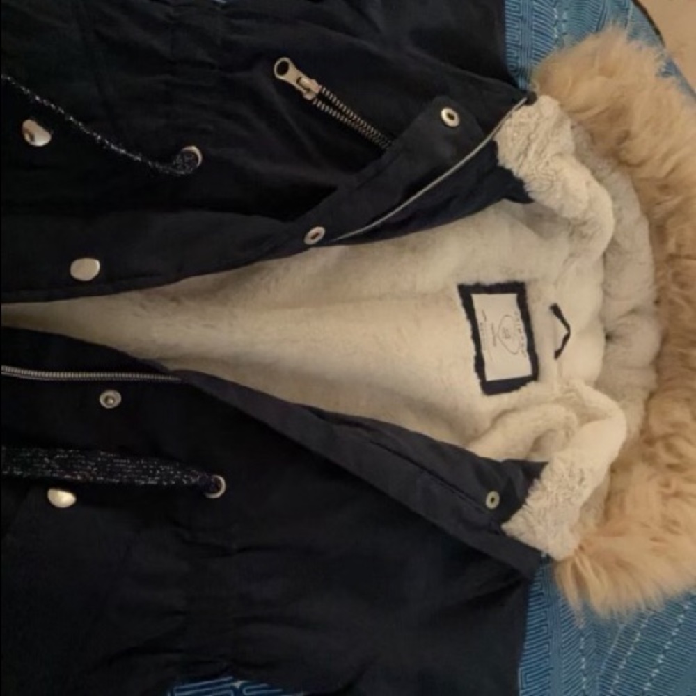 Toddler girl parka